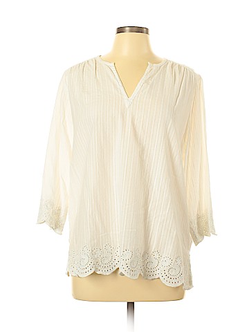Cathy Daniels 3/4 Sleeve Blouse (view 1)