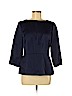Escada Blue 3/4 Sleeve Blouse Size EU 38 / US 8 - photo 1
