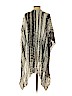 Michael Stars 100% Viscose Animal Print Black Wrap One size - photo 2