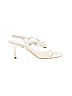 Madeline White Heels Size 8 1/2 - photo 1