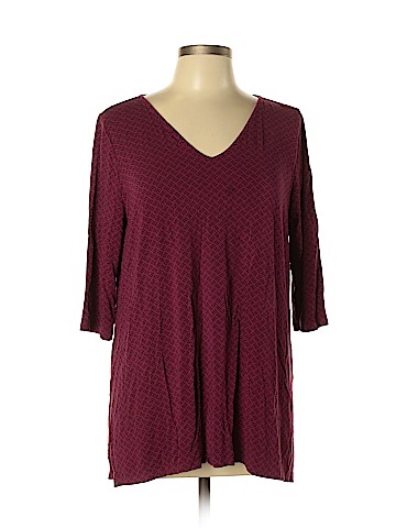 J.jill 3/4 Sleeve Top (view 1)