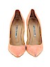Manolo Blahnik 100% Suede Orange Heels Size EU 39 1/2 - photo 2