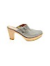B Makowsky Gray Mule/Clog Size 7 - photo 1