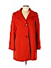 Armani Collezioni 100% Wool Orange Wool Coat Size 8 - photo 1
