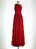 Halston Heritage 100% Polyester Red Cocktail Dress Size 4 - photo 1
