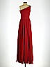 Halston Heritage 100% Polyester Red Cocktail Dress Size 4 - photo 2
