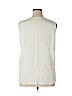 Uniqlo White Sleeveless Blouse Size XL - photo 2