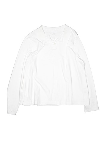 Lands' End Long Sleeve Polo (view 1)