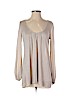 Angel of the North Tan Long Sleeve Top Size S - photo 1