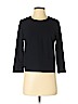Ann Taylor Black Long Sleeve Blouse Size 2 (petite) - photo 1