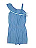 Justice Solid Blue Romper Size 22 Plus - photo 1