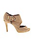 Nine West 100% Leather Tan Heels Size 10 - photo 1