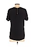 Rebecca Taylor 100% Polyester Black Short Sleeve Top Size 4 - photo 2