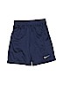 Nike 100% Polyester Blue Athletic Shorts Size L (kids) - photo 1
