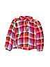 Gymboree 100% Cotton Checkered-gingham Pink Long Sleeve Button-Down Shirt Size 4 - photo 1