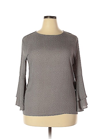 Ann Taylor LOFT Outlet Long Sleeve Blouse (view 1)