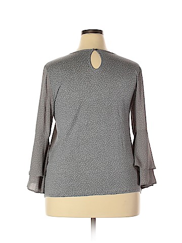 Ann Taylor LOFT Outlet Long Sleeve Blouse (view 2)