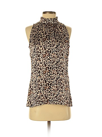 Ann Taylor Sleeveless Silk Top (view 1)