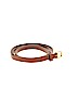 Unbranded 100% Leather Solid Brown Leather Belt Size L - photo 1