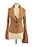 Allison Brittney 100% Acrylic Brown Cardigan Size M (petite) - photo 1