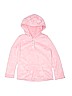 Carter's 100% Polyester Solid Pink Fleece Jacket Size 8 - photo 1