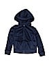 Gap Kids 100% Polyester Solid Blue Fleece Jacket Size 8 - photo 1