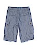 The Children's Place Solid Blue Cargo Shorts Size 12 - photo 2