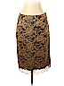 Trina Turk 100% Polyester Gold Casual Skirt Size 4 - photo 1