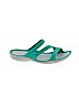 Crocs Teal Sandals Size 8 - photo 1