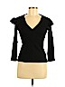 Veronica Beard 100% Cotton Black 3/4 Sleeve Top Size M - photo 1