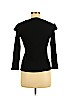 Veronica Beard 100% Cotton Black 3/4 Sleeve Top Size M - photo 2