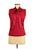 Dolce & Gabbana Red Sleeveless Top Size EU (IT) 44 / US 8 - photo 1