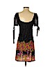 Free People 100% Viscose Black Casual Dress Size S - photo 2