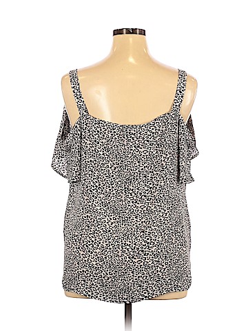 Worthington Short Sleeve Blouse (view 1)