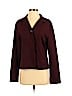 Jil Sander Burgundy Wool Blazer Size EU 40 / US 10 - photo 1