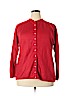 Maggie Lawrence 100% Acrylic Red Cardigan Size 18 - 20 - photo 1