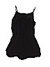 Zunie 100% Rayon Print Black Romper Size 12 - photo 2