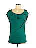 Trina Turk Teal Short Sleeve Top Size M - photo 1