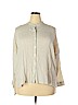 The Fisher Project Ivory Long Sleeve Button-Down Shirt Size XL - photo 1