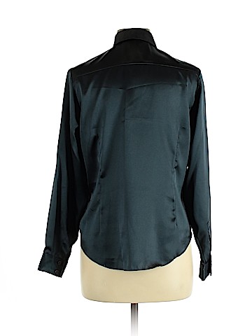 Halston Long Sleeve Button-Down Shirt (view 2)