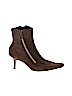 Donald J Pliner Brown Ankle Boots Size 8 - photo 1