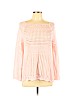 Unbranded 100% Acrylic Pink Pullover Sweater Size L (petite) - photo 1