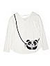 Justice White Long Sleeve Top Size 14 - 16 - photo 1
