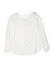 Justice White Long Sleeve Top Size 14 - 16 - photo 2