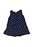 H&M 100% Cotton Print Blue Dress Size 12-18 mo - photo 1