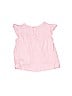 Carter's 100% Cotton Pink Short Sleeve T-Shirt 6-9 MO / 9 MO - photo 2