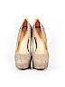 Jessica Simpson Gold Heels Size 7 1/2 - photo 2