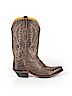 Old West Brown Boots Size 8 - photo 1