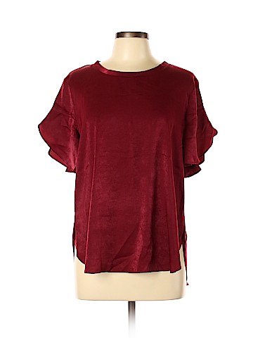 Ann Taylor LOFT Outlet Short Sleeve Blouse (view 1)