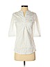 Assorted Brands White 3/4 Sleeve Blouse Size XL - photo 1
